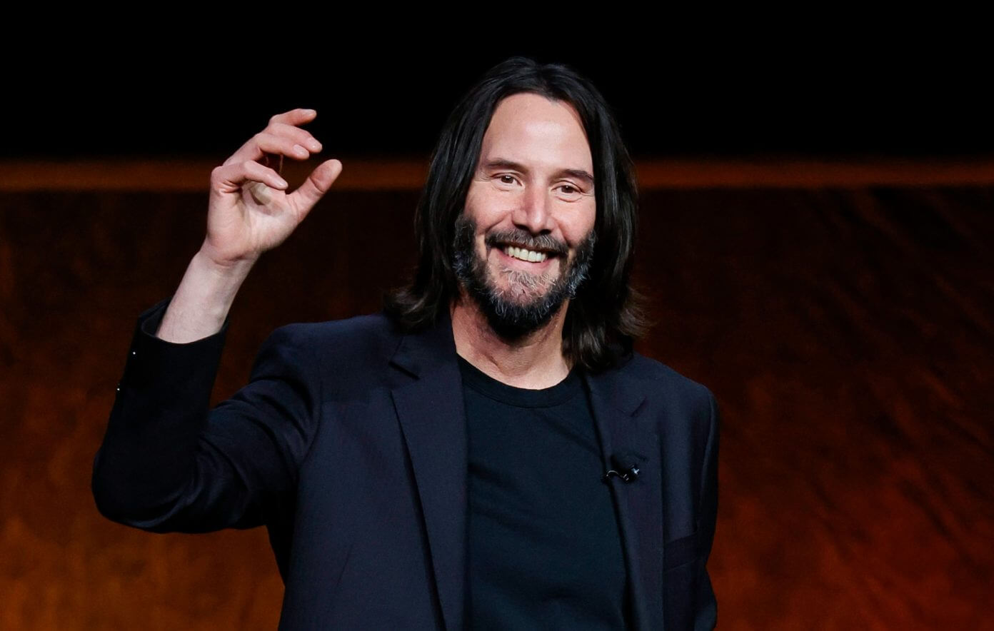 Keanu Reeves reveló cuál es su banda favorita