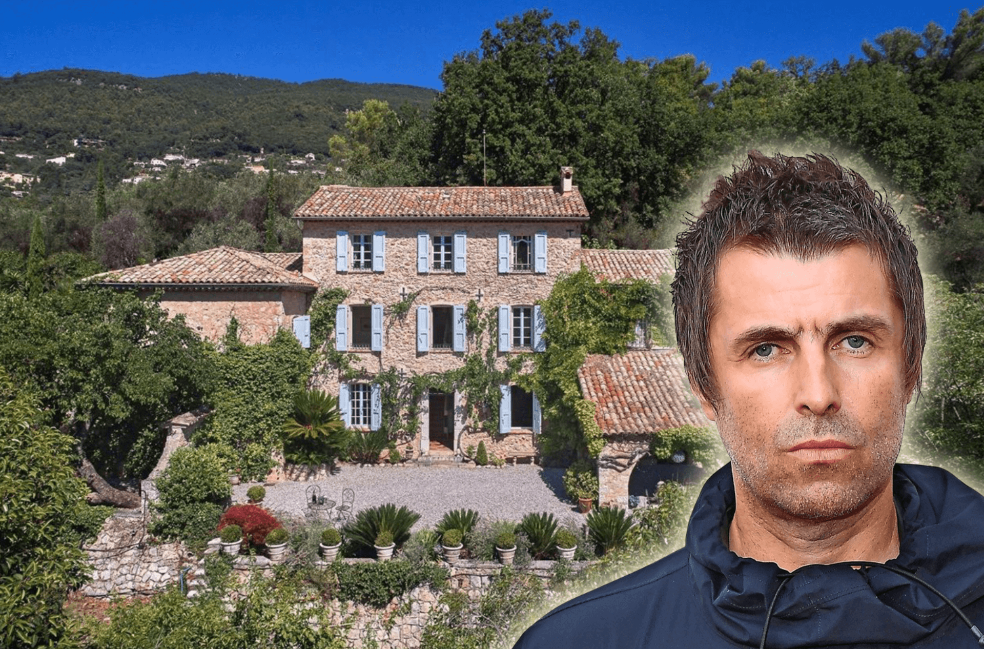 Liam Gallagher compró una mansión de 3.5 millones de dólares en Cannes
