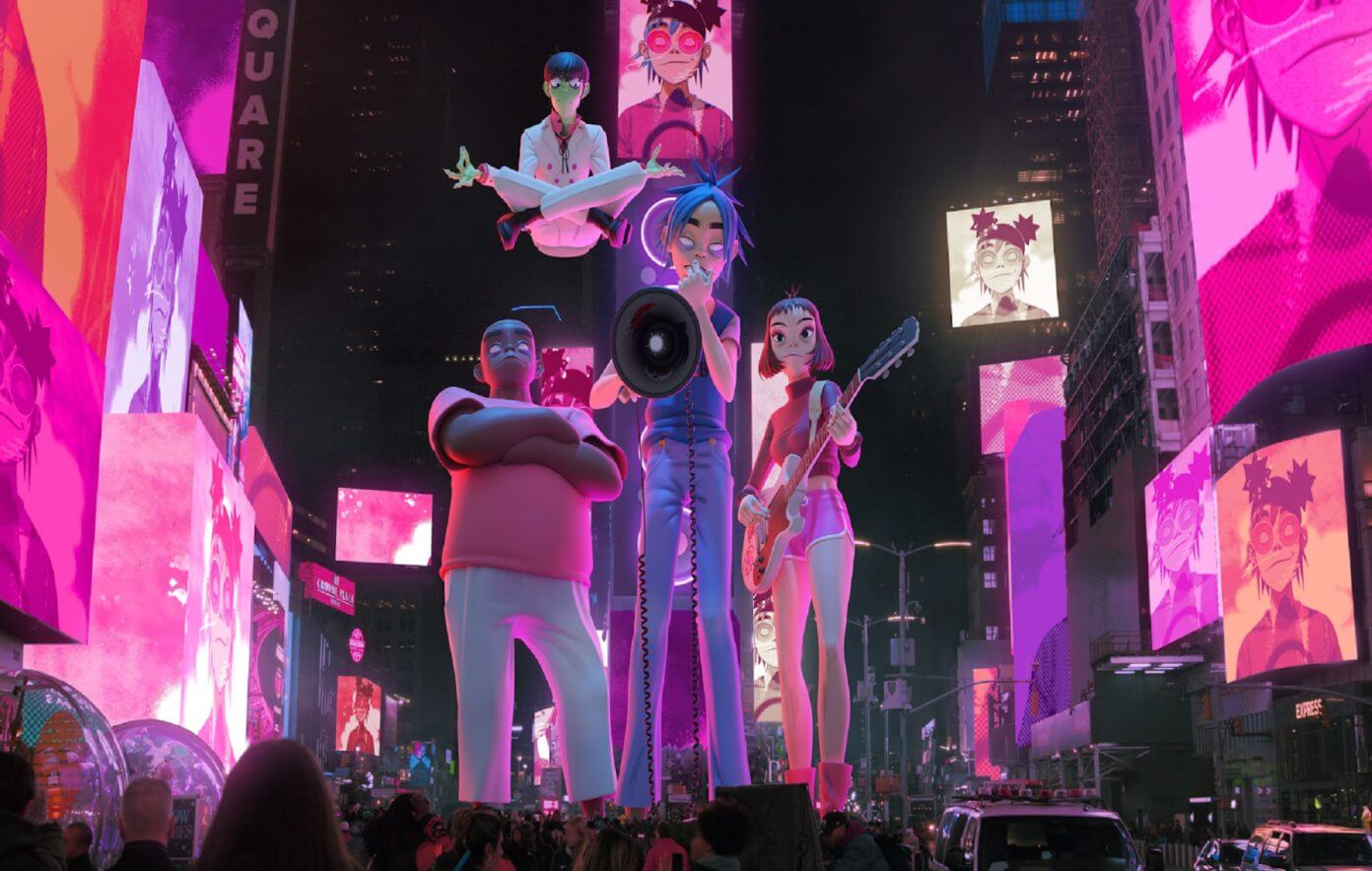 Gorillaz anunció su tour especial de otoño en Estados Unidos