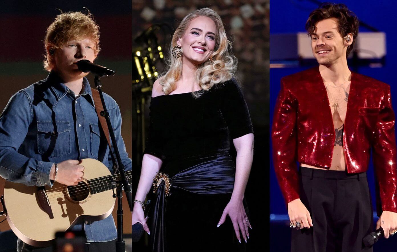 Ed Sheeran, Harry Styles y Adele, entre los ingleses menores de 35 años más ricos