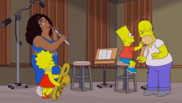 Lizzo tuvo su debut en Los Simpsons