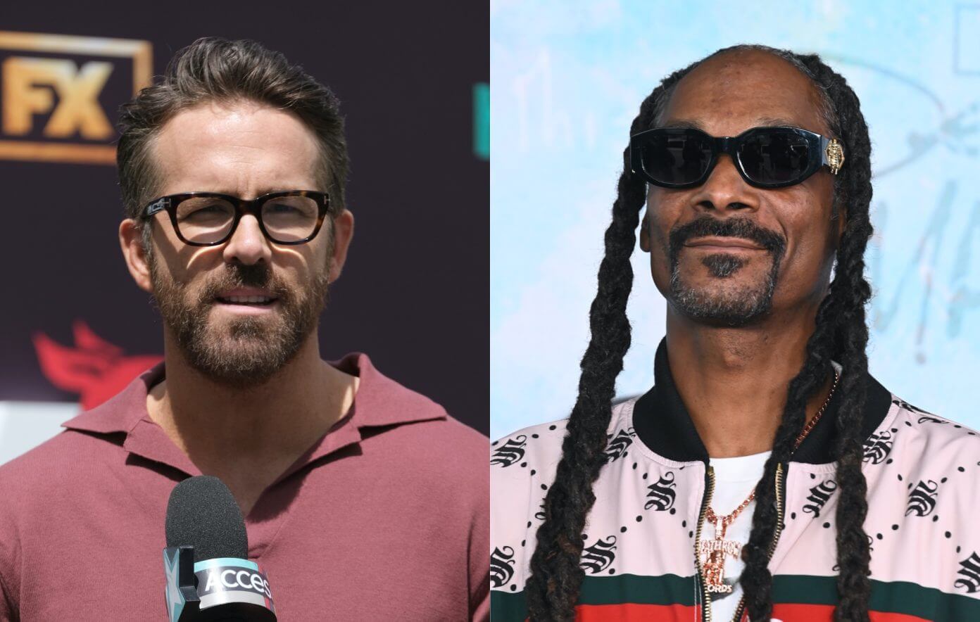 Snoop Dogg y Ryan Reynolds quieren comprar el mismo equipo de hockey