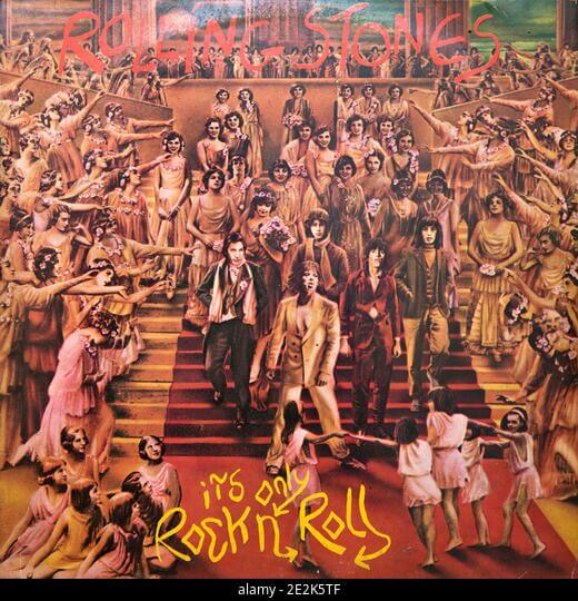 Subastan la portada original de “It’s only rock ‘n roll” de los Rolling Stones