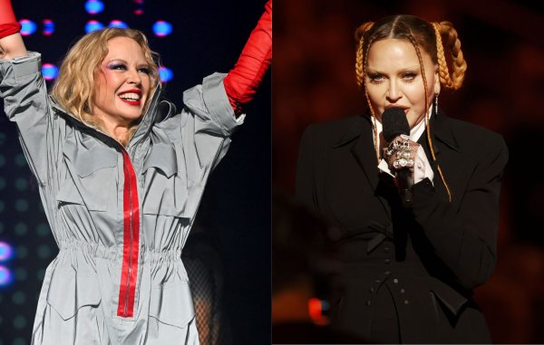 Kylie Minogue quiere hacer una colaboración con Madonna