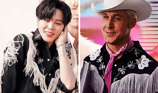 Ryan Gosling le regaló la guitarra de “Barbie” a Jimin de BTS