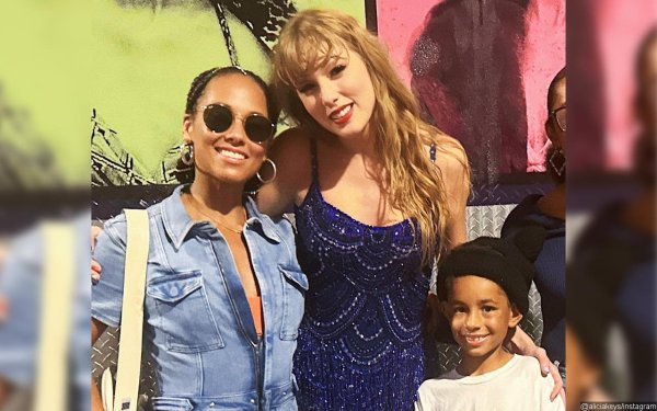 Taylor Swift le envió una tarjeta a la hija de Alicia Keys