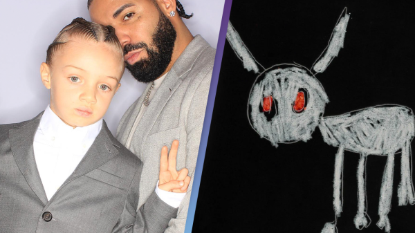 El arte de tapa del nuevo disco de Drake es un dibujo de su hijo