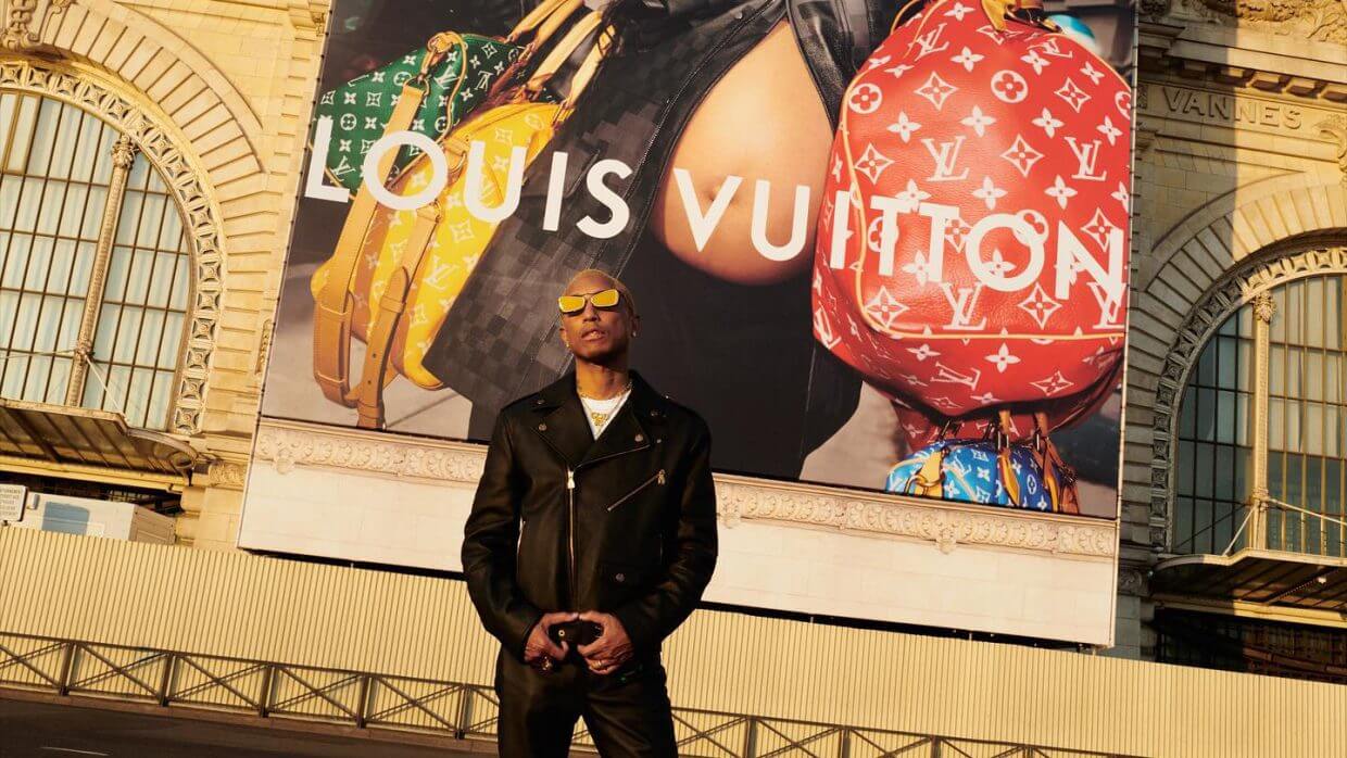 Pharrell Williams construyó un estudio de grabación en la sede de Louis Vuitton