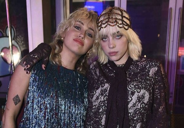 Miley Cyrus quiere grabar una colaboración con Billie Eilish