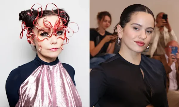 Björk anunció el lanzamiento de su colaboración con Rosalía