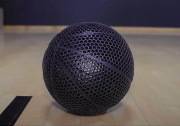 Crean una pelota de básquet en 3D que no necesita ser inflada