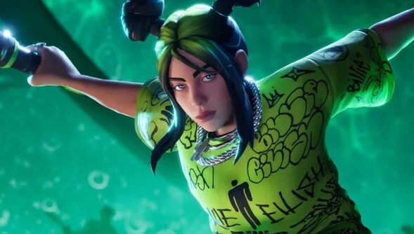 Billie Eilish será la protagonista de Fortnite Festival 3