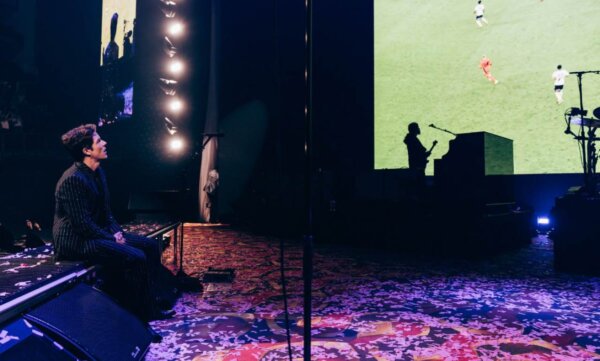 The Killers frenó un show para ver el partido de la Eurocopa