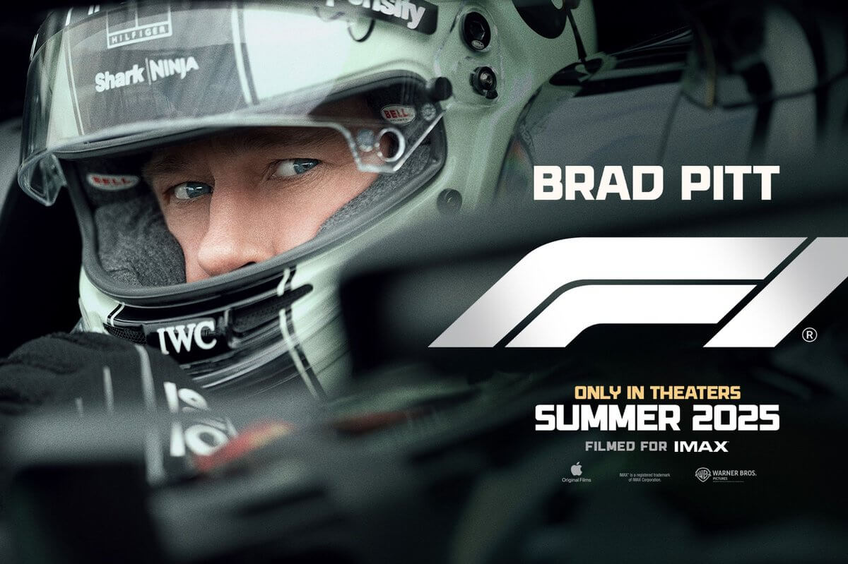 Publican el tráiler de “F1” con Brad Pitt