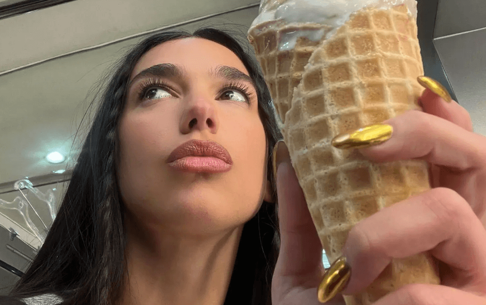 Dua Lipa quiere tener su propia marca de helados