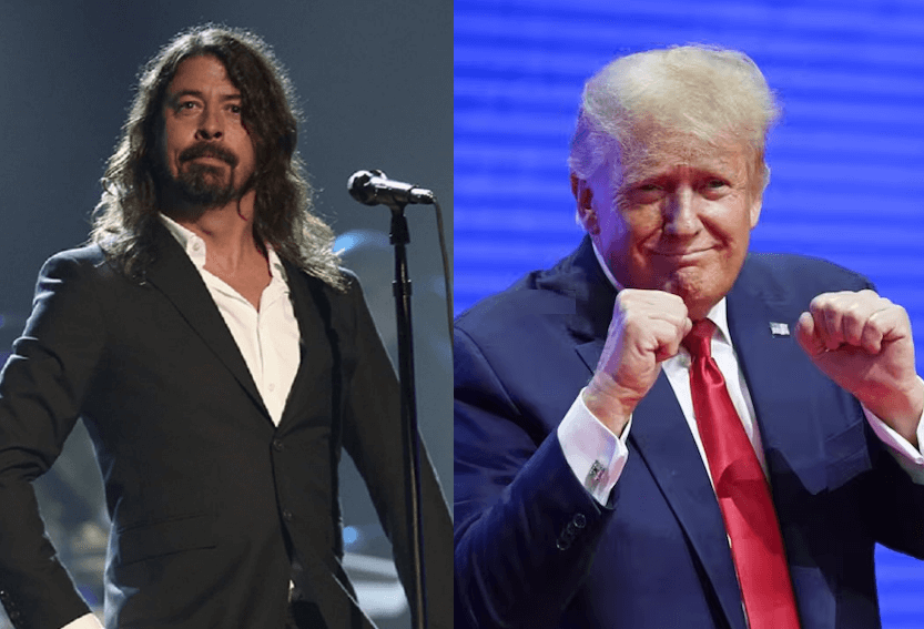 Foo Fighters contra Donald Trump por el uso de “My Hero”