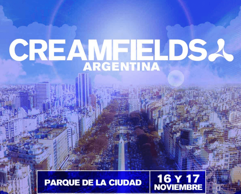 Creamfields Argentina anuncia su line up