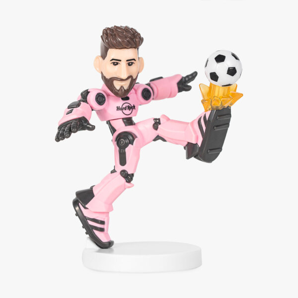 Messi se convierte en un juguete de superhéroe