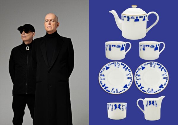 Pet Shop Boys celebra sus 40 años con un juego de té de porcelana