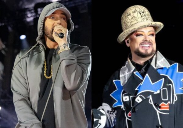 Eminem y Boy George nominados al Salón de la Fama de los Compositores