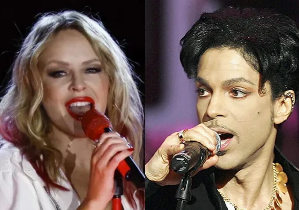 Filtran una colaboración perdida de Prince y Kylie Minogue