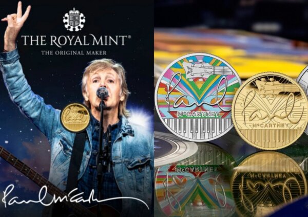 Paul McCartney tiene su propia moneda en Reino Unido