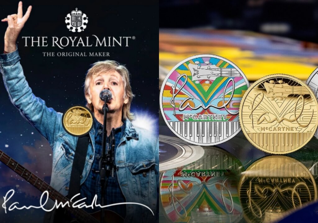 Paul McCartney tiene su propia moneda en Reino Unido