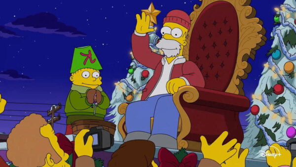 Estrenan un nuevo especial navideño de Los Simpson