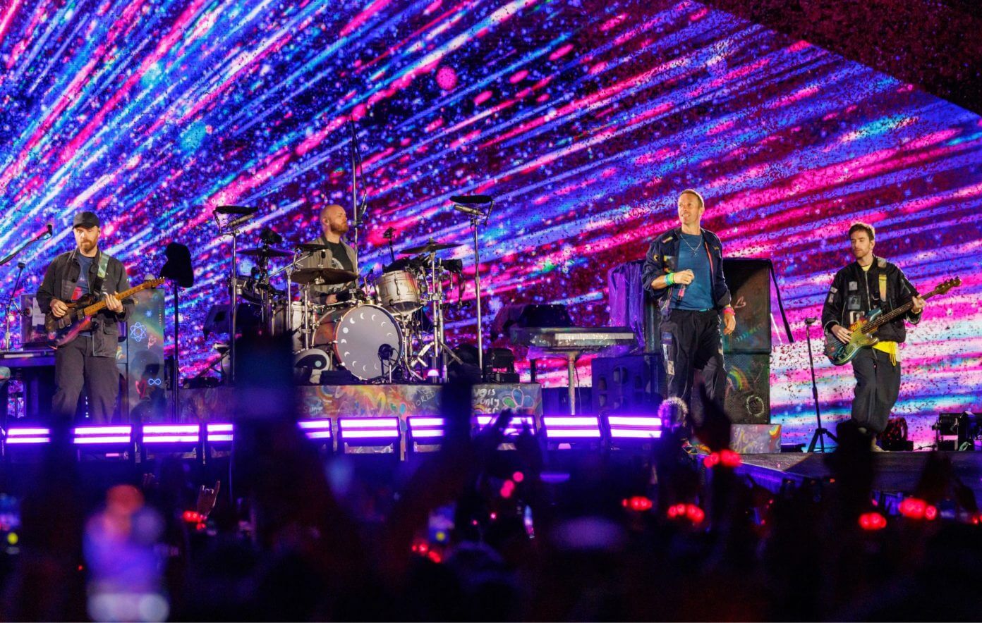 Coldplay logra un increíble récord en India