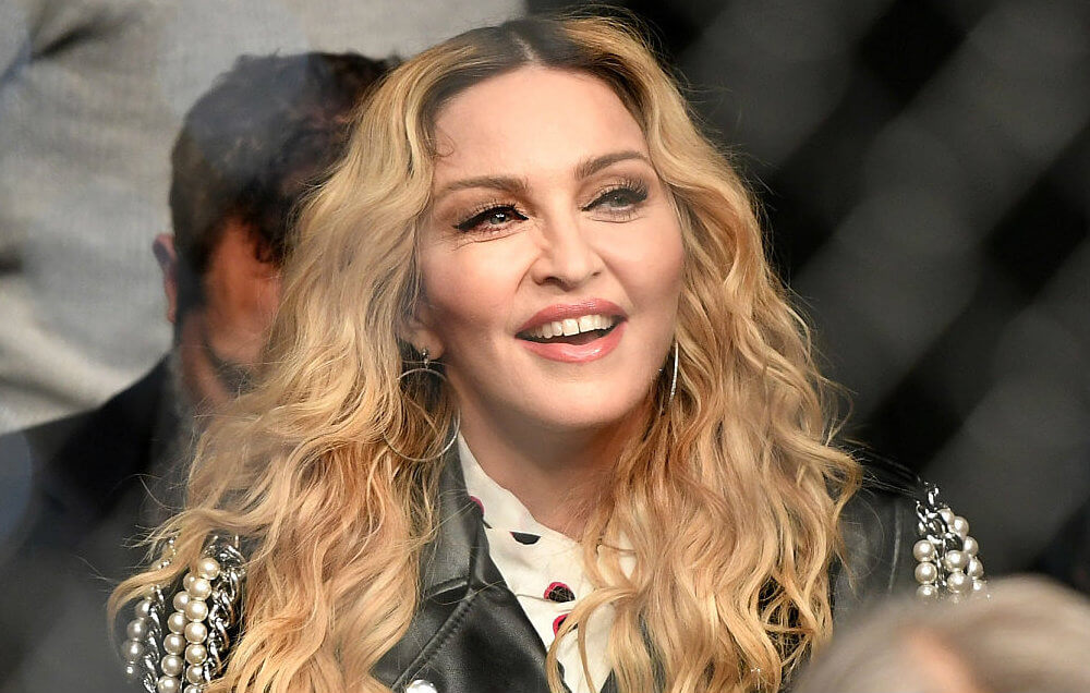 Madonna hace stand-up en la ciudad de Nueva York