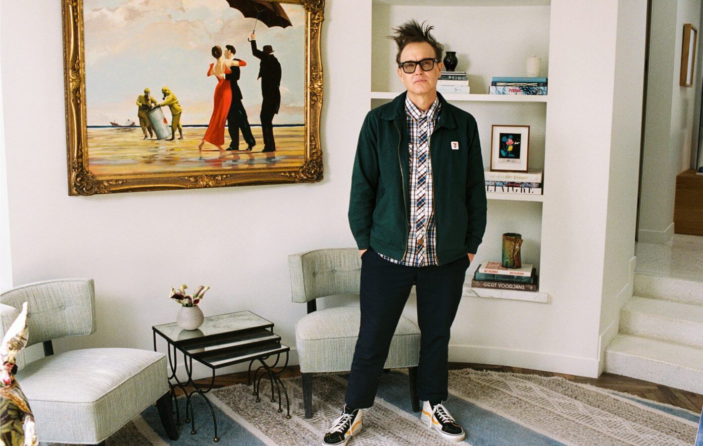 Mark Hoppus de Blink-182 subastará una obra de Banksy