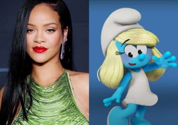 Rihanna canta en el nuevo tráiler de “Los Pitufos”