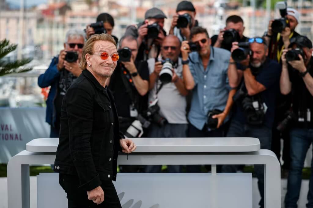Bono presentó su documental en el Festival de Cannes