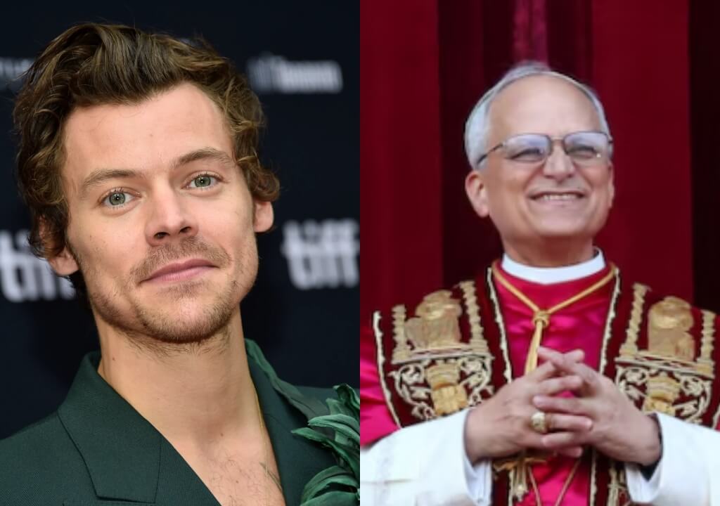 Harry Styles asistió a la asunción del nuevo Papa