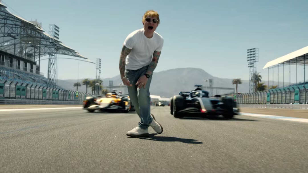 Ed Sheeran estrenó su single con Dave Grohl y John Mayer