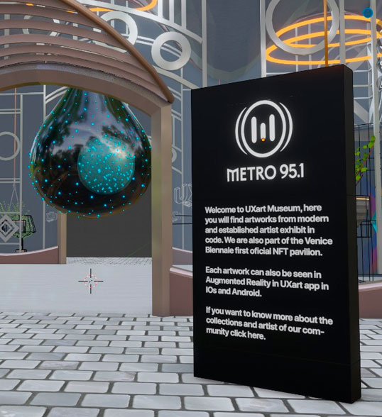 decentraland metro xreal